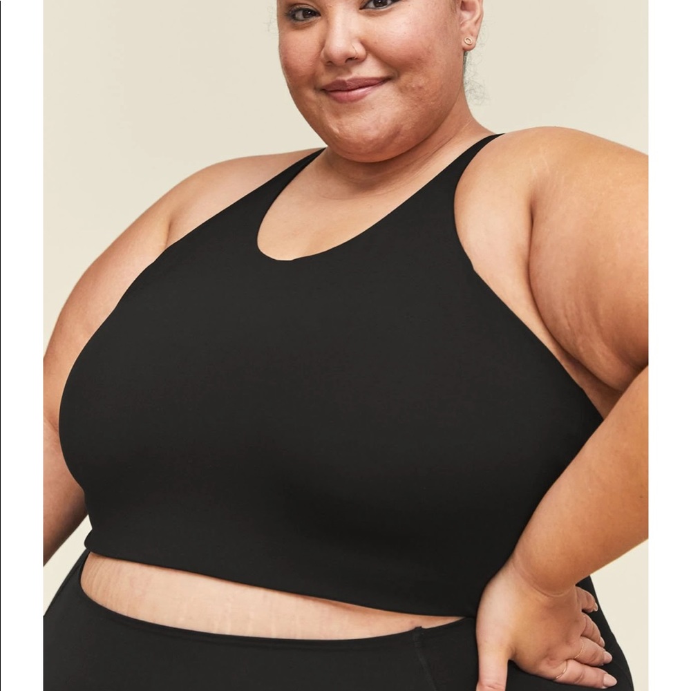 Girlfriend Collective Topanga Halter Bra